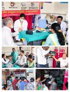 अमोड़ी और नायकगोठ में आयोजित बहुद्देशीय स्वास्थ्य शिविरों में ग्रामीणों ने ली स्वास्थ्य सेवाएं , टीबी उन्मूलन अभियान के तहत की गई जांचे ।